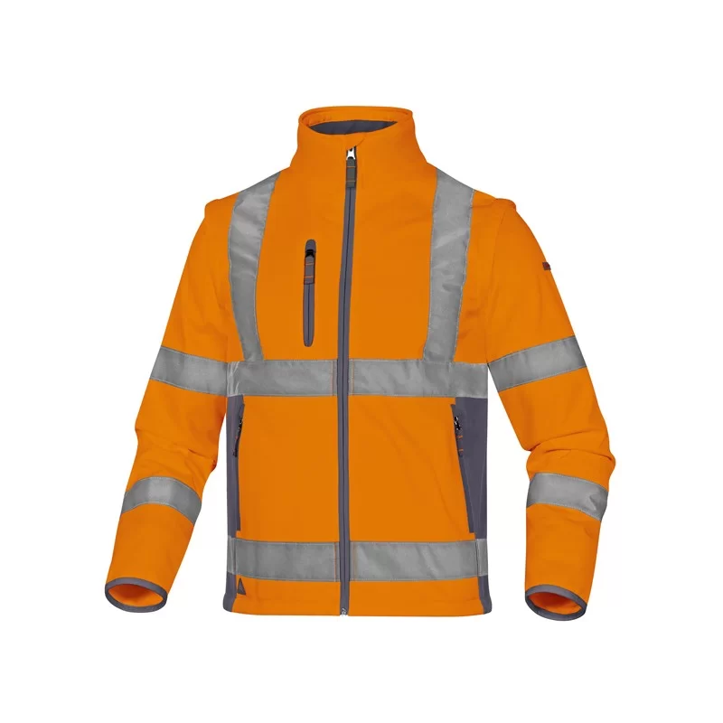 Giacca Softshell Moonlight 2 alta visibilitA' arancio fluo tg.XXL DeltaPlus