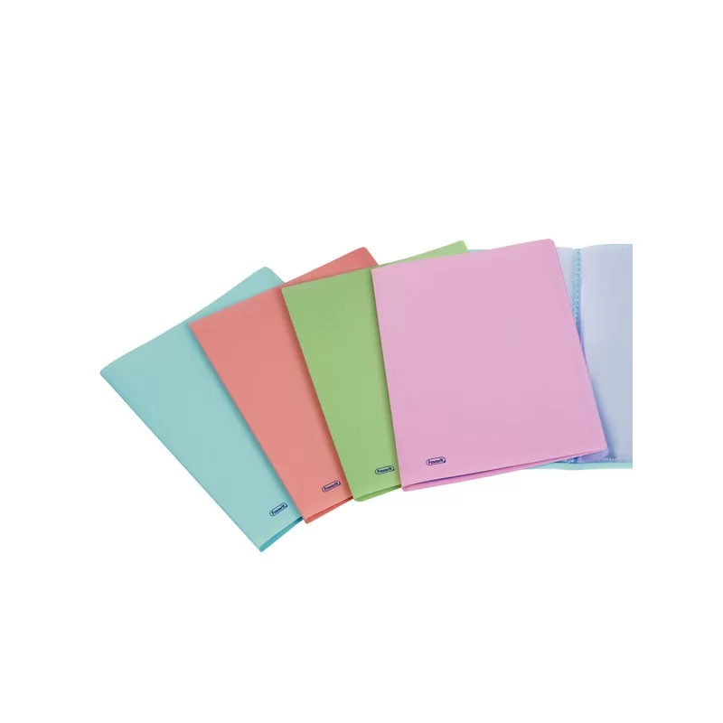 Porta listini PASTEL 60 buste 22X30cm colori ass. Favorit (Conf.10)