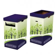 Cestino riciclo alto 31,5x60,8x42,7cm Fellowes (Conf.2)