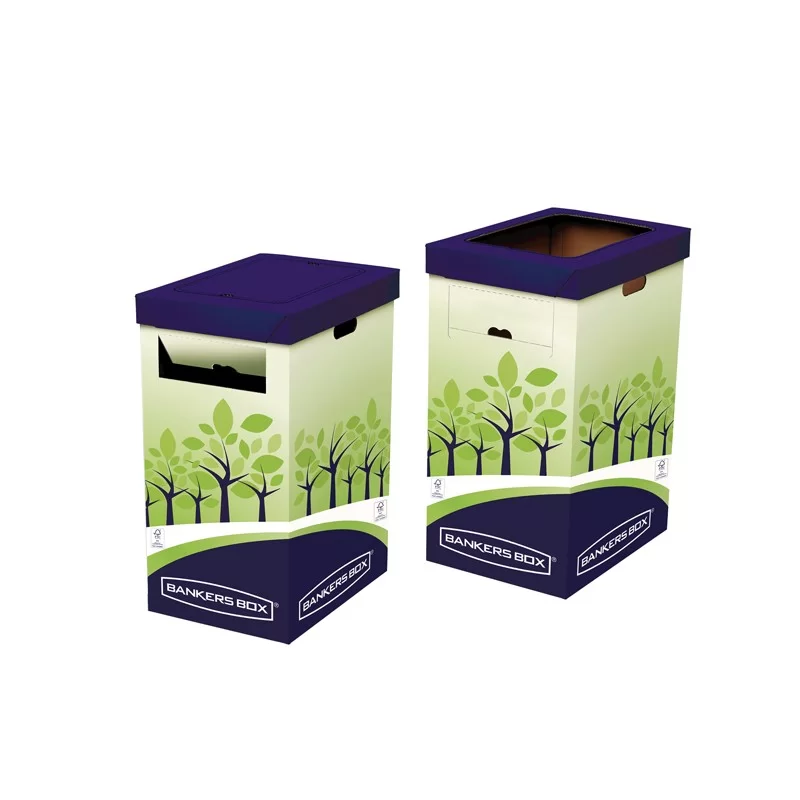 Cestino riciclo alto 31,5x60,8x42,7cm Fellowes (Conf.2)