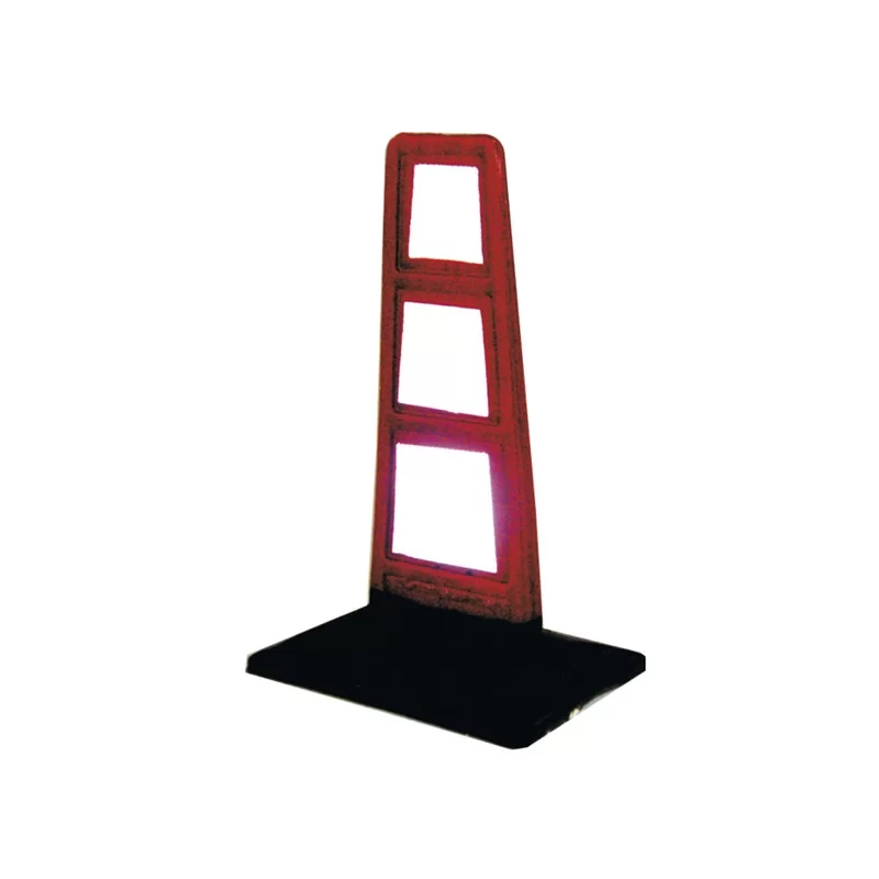 Delineatore stradale flessibile rifrangente