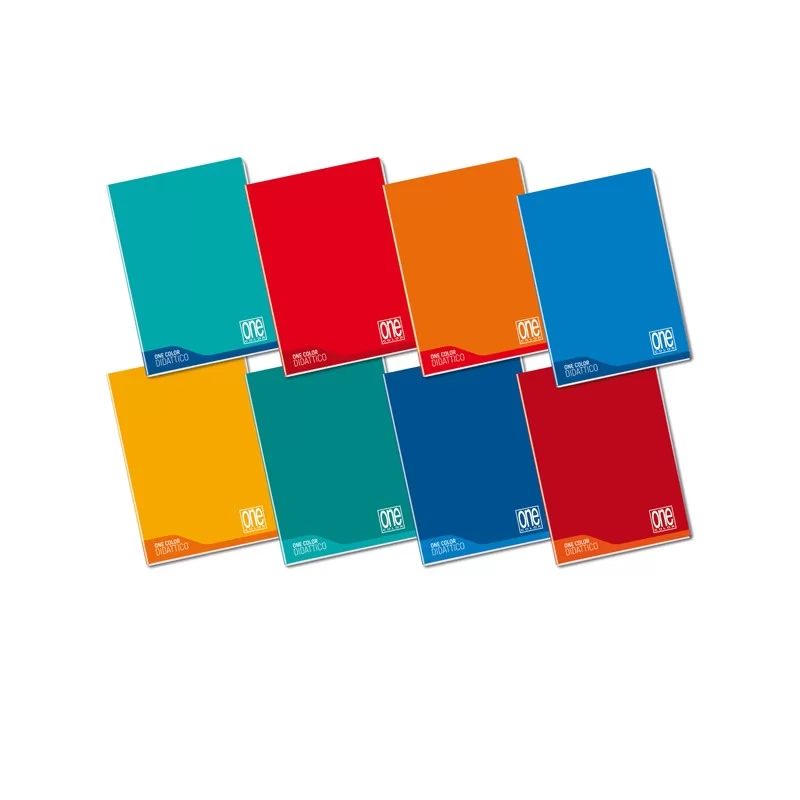 Maxiquaderno One Color Linea Blu f.to A4 100gr 18+1 - 5mm+ Blasetti (Conf.6)