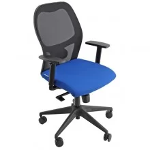 Seduta operativa Hubble Pro Memory con braccioli regolabili blu FUORI CATALOGO