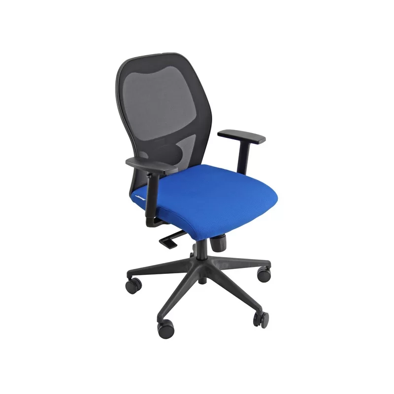 Seduta operativa Hubble Pro Memory con braccioli regolabili blu FUORI CATALOGO