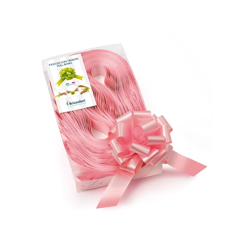 30 nastri strip 6800 31mm-Ø13cm colore rosa baby 05 Brizzolari