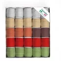 25 rocche Glitty 68245 10mmx5mt colori assortiti Brizzolari