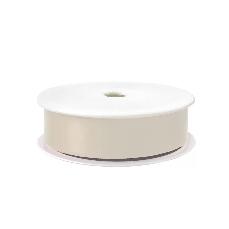 Nastro doppio raso 25mmx25mt colore avorio 50 Brizzolari