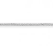 Cordone elastico 100mt argento Brizzolari