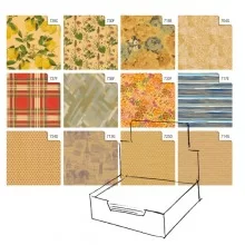 Scatola 100fg carta regalo Natura Kraft 70X100cm Rex Sadoch