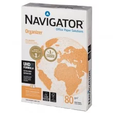 CARTA NAVIGATOR organizer 4 Fori A4 80gr 500FG 210X297mm (Conf.5)
