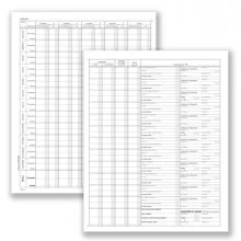 Registro prospetto riepilogativo minori 8pag. 31x24,5cm DU138510000 DU (Conf.2)