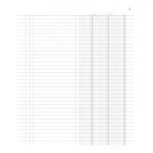 Registro inventari a 3 colonne 96pag.num.31x24,5cm DU135100000 DU