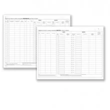 Registro carico/scarico ovini/caprini 46pag. num. 24,5x31cm DU138412000 DU (Conf.2)