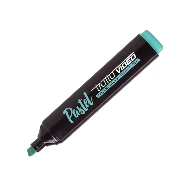 Evidenziatore Tratto Video Pastel verde (Conf.12)