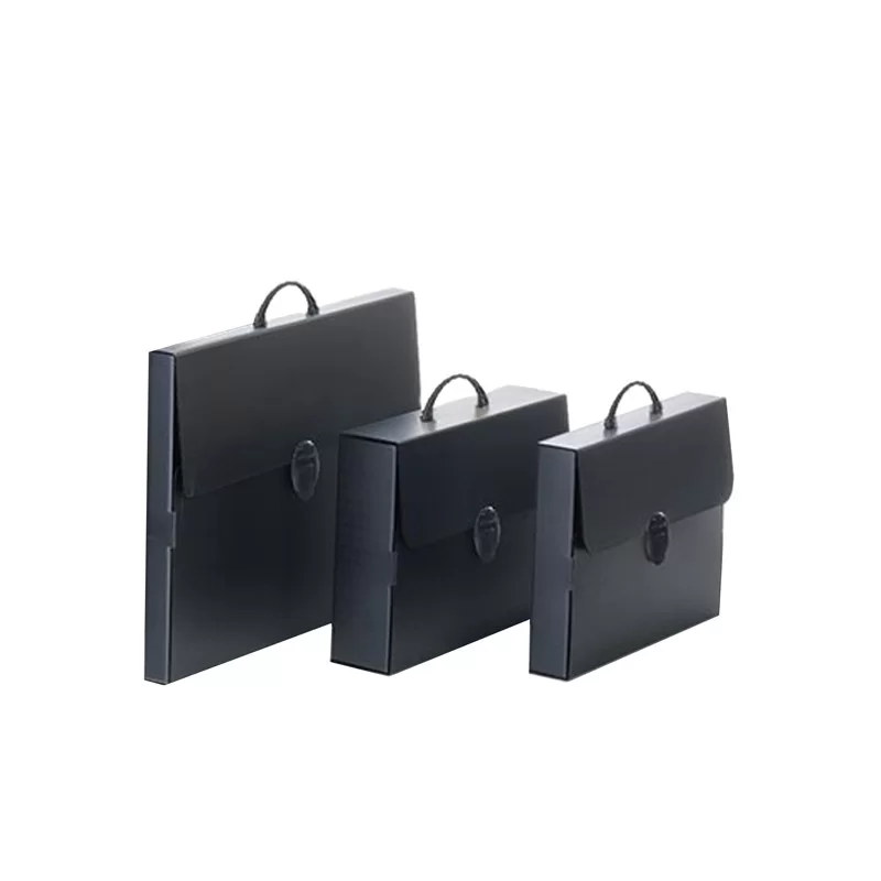 Valigetta polionda Every Line Total Black 27x37,5cm dorso 5cm Favorit