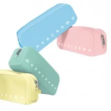 Bustina silicone Soft Touch 80x200x60mm colori assortiti pastel Monocromo Pigna (Conf.12)