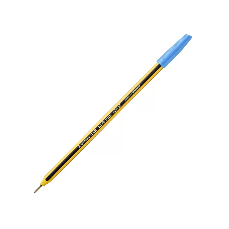Scatola 10 penna a sfera 434 Noris Stick azzurro chiaro 1,0mm STAEDTLER