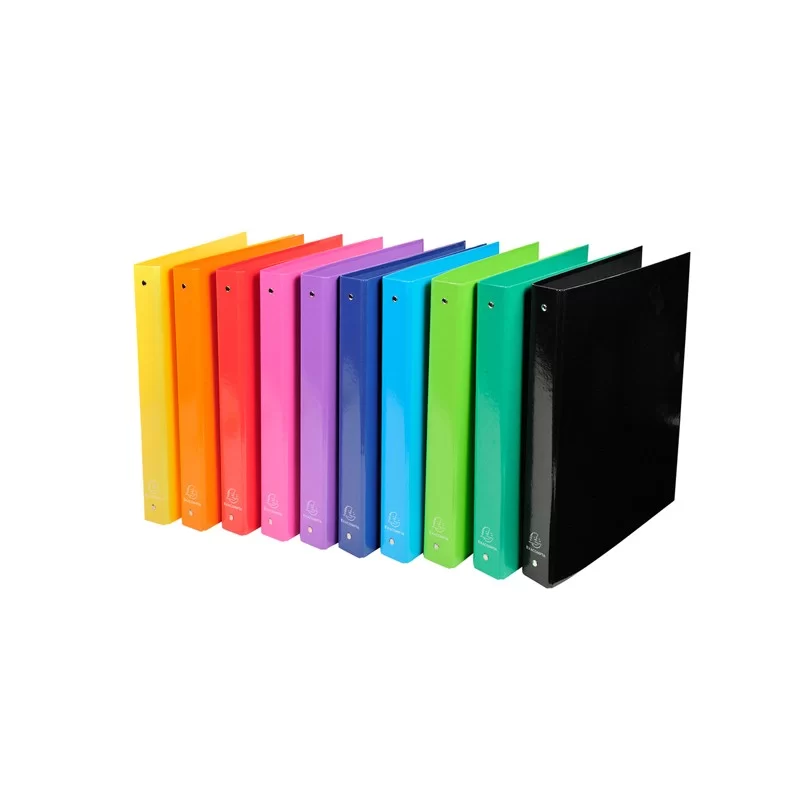 Raccoglitore Iderama 4 anelli Ø30 mm col. Ass. Exacompta (Conf.10)