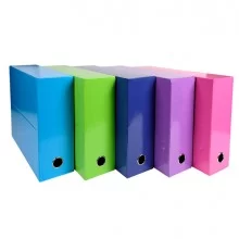 Scatola progetto Iderama 5 colori assortiti tenui D90 Exacompta (Conf.5)