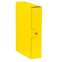 Scatola progetto WOW dorso 8cm giallo LEITZ (Conf.5)