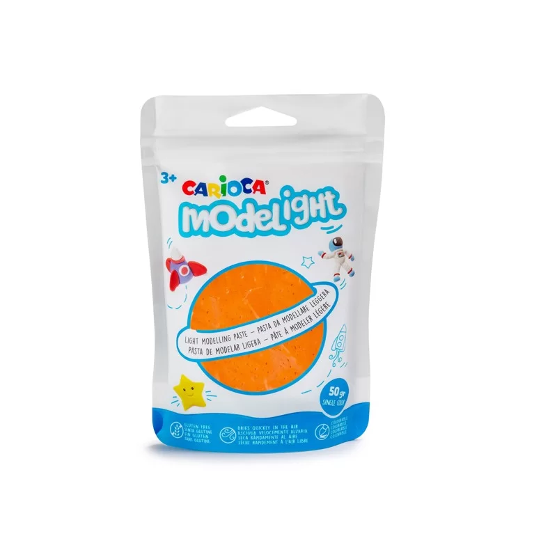 Confezione 12 colori 50 gr Model Light Carioca FUORI CATALOGO