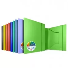 Cartelle 3L Garda PP dorso 40mm col.ass Sei rota (Conf.6)