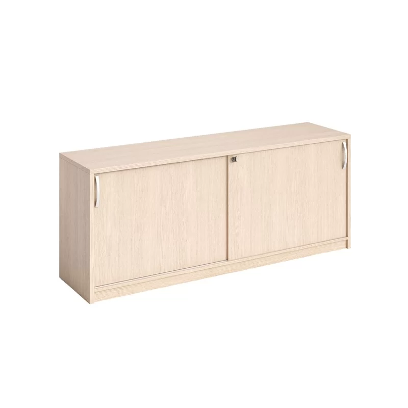 Mobile basso con ante scorrevoli 185x46x73cm Rovere - AGORA'