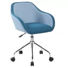 Seduta visitatore Columbus blu FUORI CATALOGO