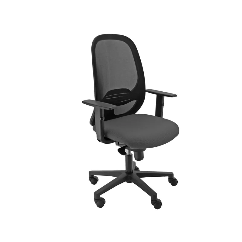 Seduta operativa Andy Nero e schienale rete nera c/bracc.