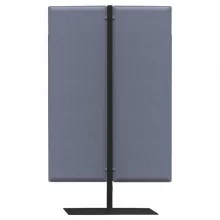 Piantana a 2 pannelli Moody Grigio H160