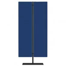 Piantana a 2 pannelli Moody Blu H160