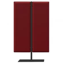 Piantana a 2 pannelli Moody Rosso H160