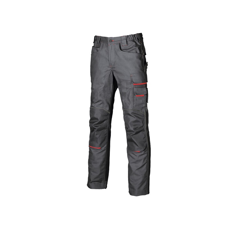 Pantaloni da lavoro invernali Free taglia 52 grigio U-Power