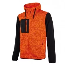 Felpa da lavoro Rainbow orange fluo Taglia XXL U-Power