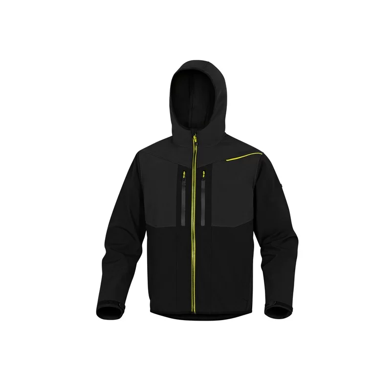 Giacca softshell Horten 2 Tg. L nero/giallo