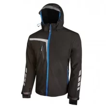 Giacca softshell Quick nero/blu Taglia L U-Power FUORI CATALOGO
