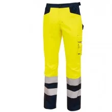 Pantalone invernale alta visibilitA' Beacon giallo fluo Taglia XXL U-Power FUORI CATALOGO