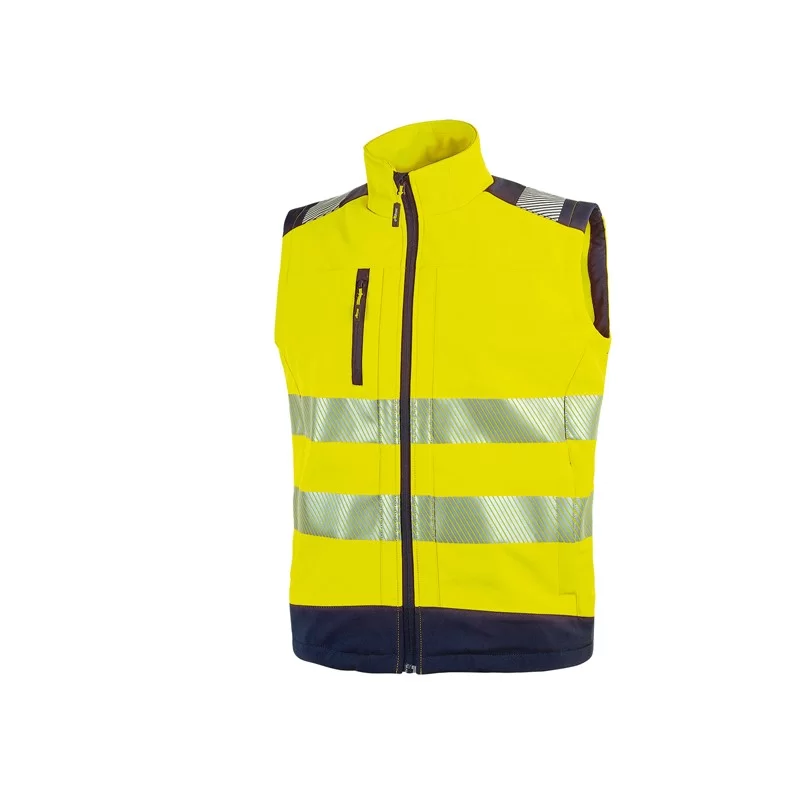 Gilet alta visibilitA' softshell Dany giallo fluo Taglia L U-Power