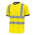 Pack 3 T-shirt alta visibilitA' Tg M giallo fluo Glitter U-Power FUORI CATALOGO