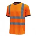 Pack 3 T-shirt alta visibilitA' Tg M arancio fluo Glitter U-Power FUORI CATALOGO