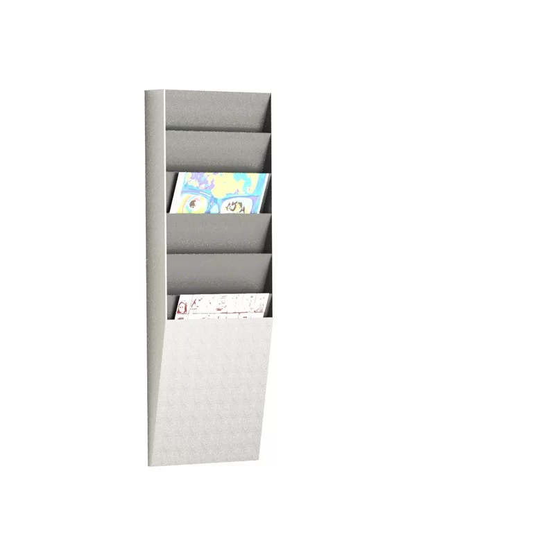 Portadepliant a 6 tasche A4 verticali Wall Organizers Paperflow