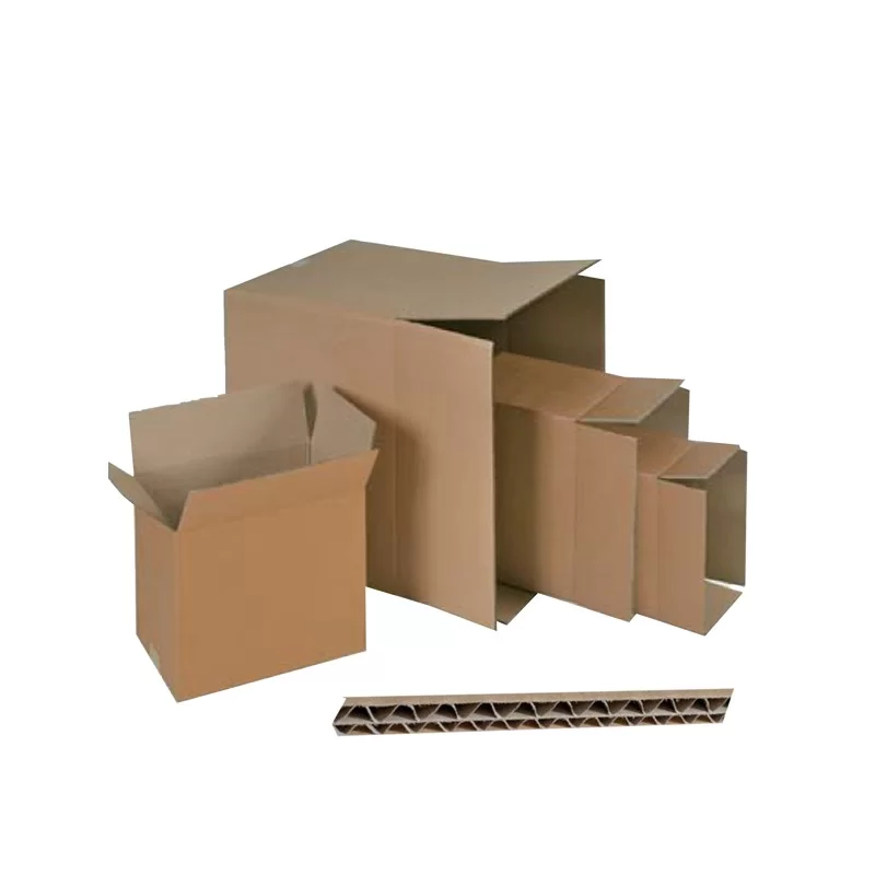 SCATOLA CARTONE PER IMBALLO AVANA ONDA doppia 60x40x40cm (Conf.15)