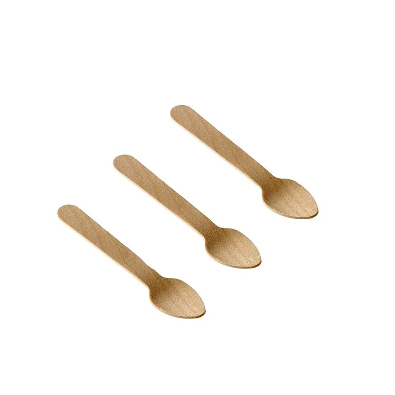 48 Cucchiaini in legno 9,5cm Leone