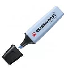 Evidenziatore Stabilo Boss pastel azzurro ghiaccio 70/111 (Conf.10)