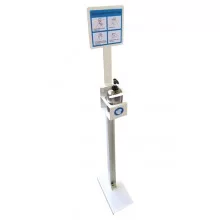 Piantana da terra con supporto per dispenser da 500ml