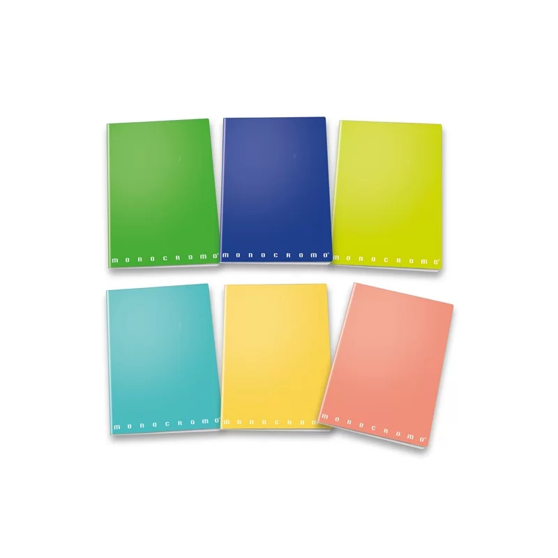 Maxiquaderno A4 40fg+2 80gr 4mm Monocromo Green Pigna (Conf.10)