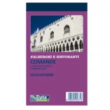 Blocco comande 25/25copie autor. 16,8x10cm DU161870000 (Conf.10)