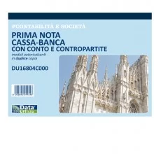 Blocco prima nota cassa 50/50copie autor. 21,5x29,7cm DU16804C000
