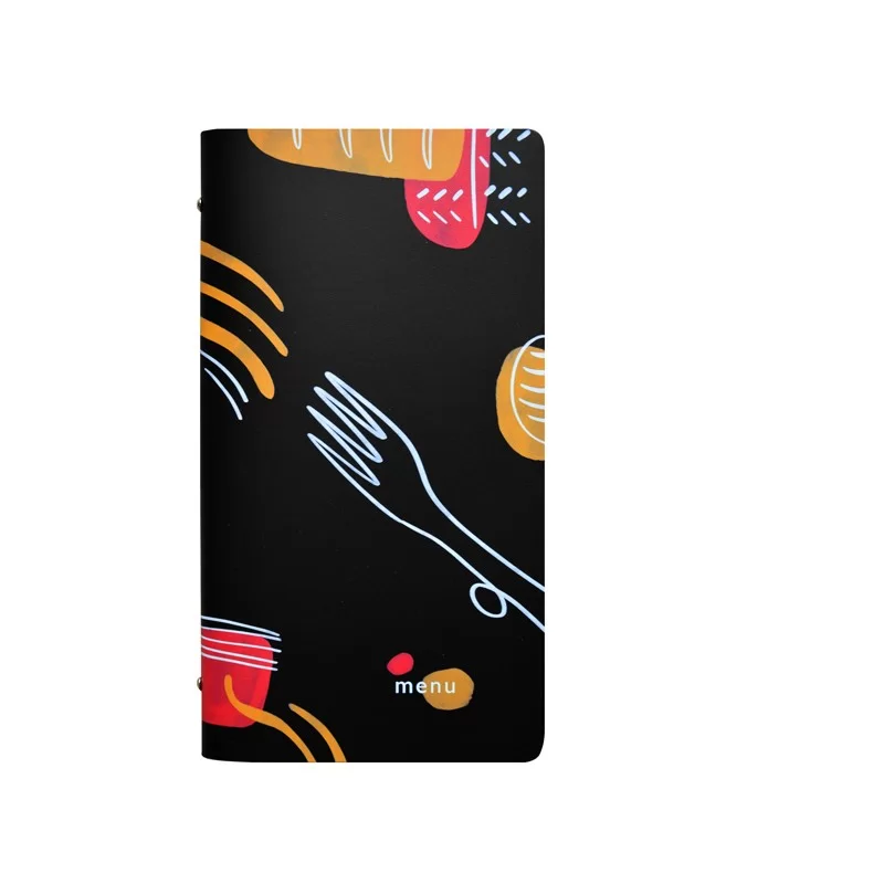 PortamenU' F.to 18x31,6cm Linea Spaghetti - nero (Conf.3)