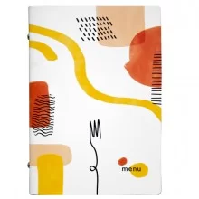 PortamenU' F.to A5 17x23cm Linea Spaghetti - bianco (Conf.3)